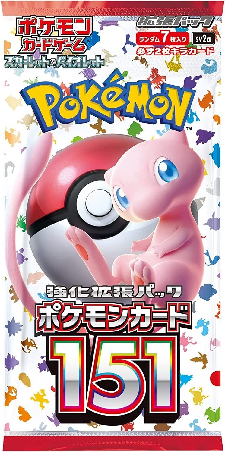 Japanese Pokémon Scarlet & Violet - 151 Booster Pack